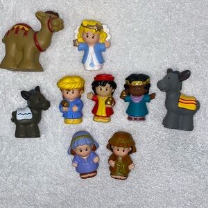 Fisher-Price replacement Little People Nativity Set j2404